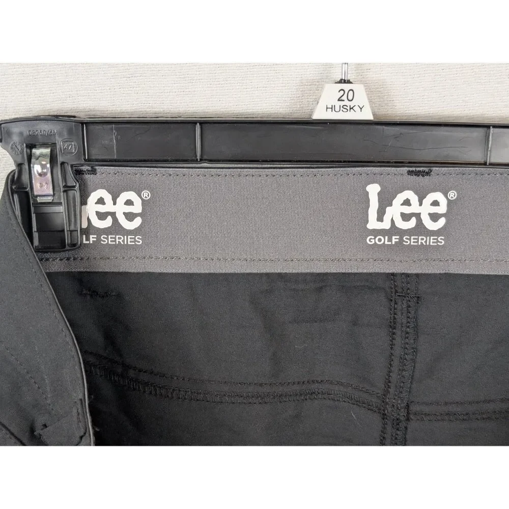 Lee Golf Series Pants Regular Fit Regular Taper Black Men's Size 44x30 NWT